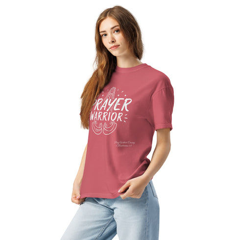 Prayer Warrior Christian Bible Verse T-Shirt